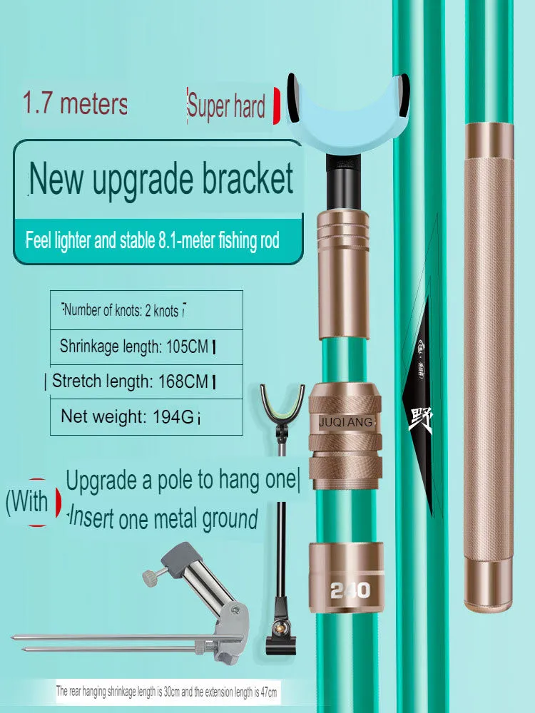Ultra-Hard And Ultra-Light Turret Fishing Rod Rack, Large Fishing Multi-Function Platform, Fishing Chair, Fishing Box, Ground Rack Rod