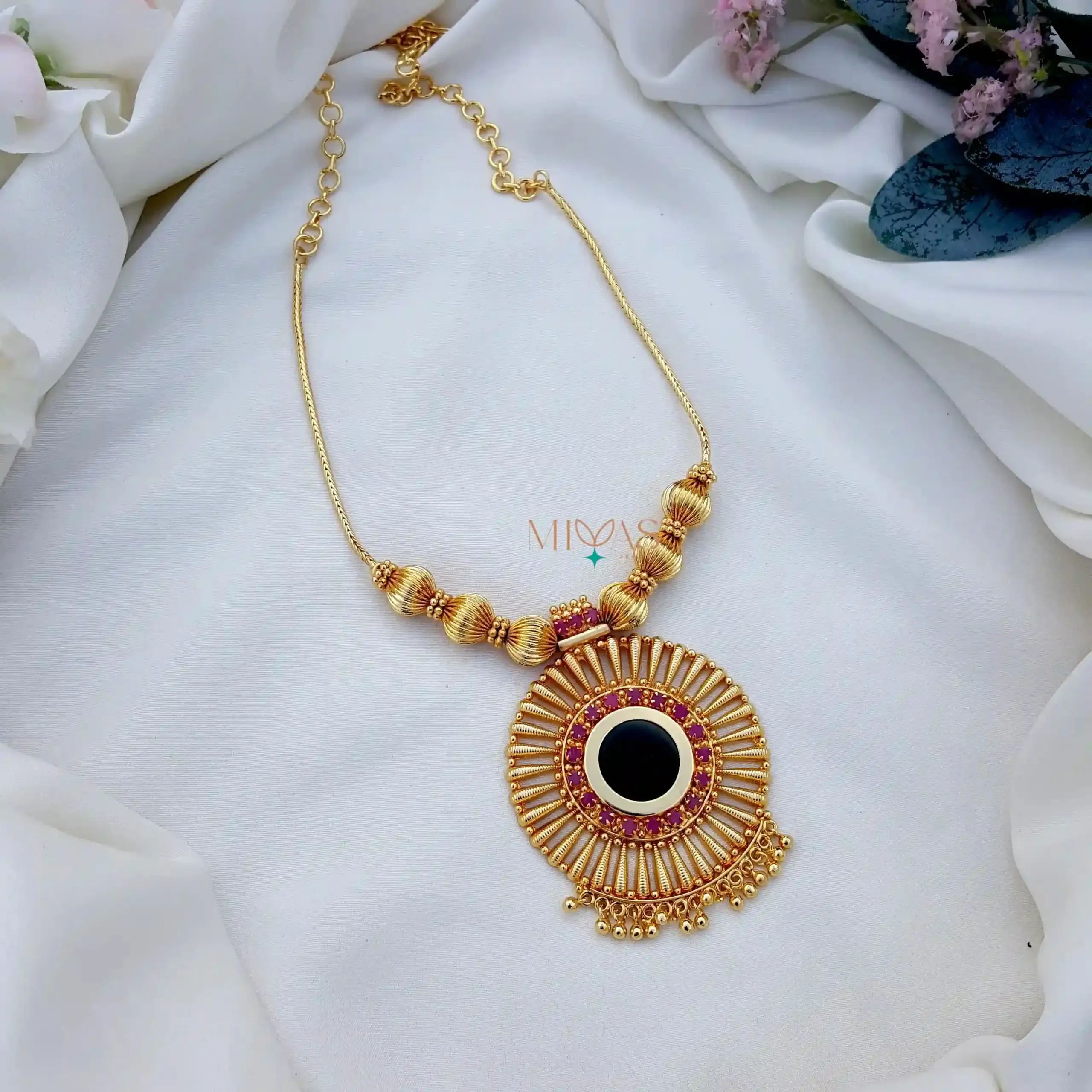 Unique Kerala Style Palakka Necklace