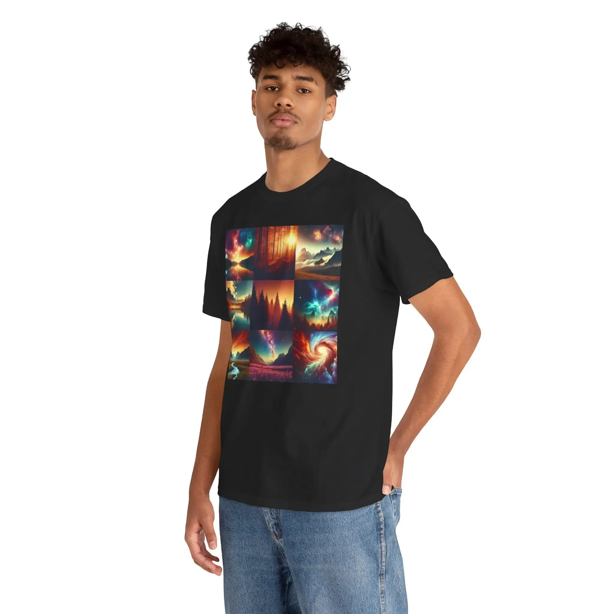 Unisex Pretty Pictures Cotton T-shirt