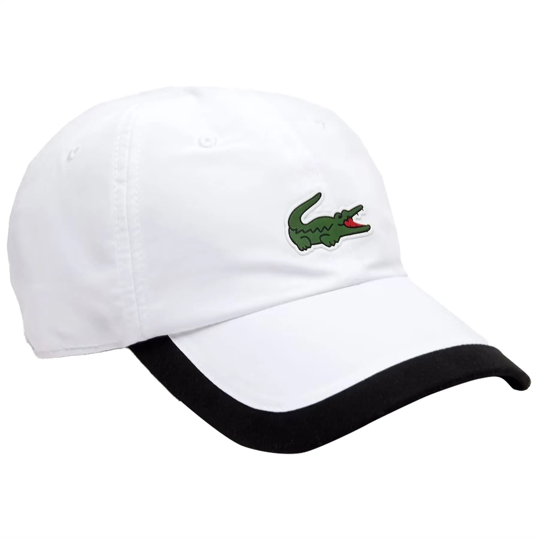 Unisex SPORT Contrast Border Lightweight Cap White/Black - AW23