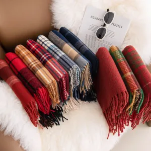 Unisex Timeless Scottish Tartan Plaid Scarf
