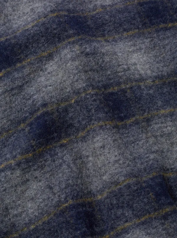 Universal Works Zip Waistcoat - Navy Wool