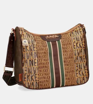 Urban logo large messenger bag