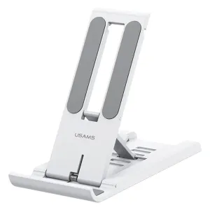 Usams Foldbar Mobil / Tablet Stander - Hvid