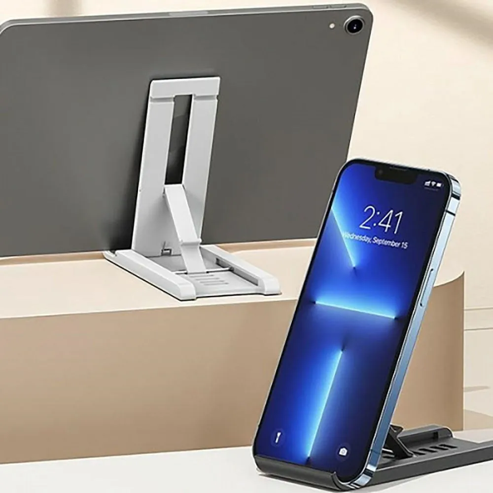 Usams Foldbar Mobil / Tablet Stander - Hvid
