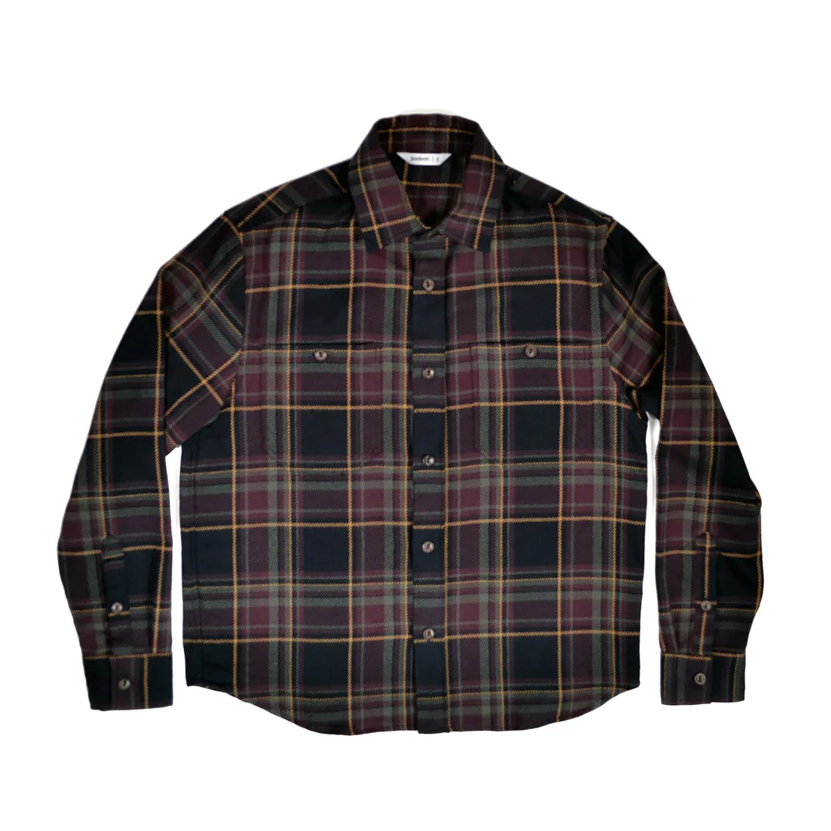 UTILITY FLANNEL - BLACK / OLIVE / PLAID