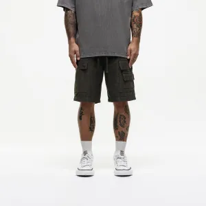 Utility Khaki Cargo Shorts