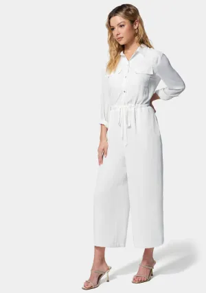Utility Pocket Culotte Jumpsuit Utility Pocket Culotte Jumpsuit