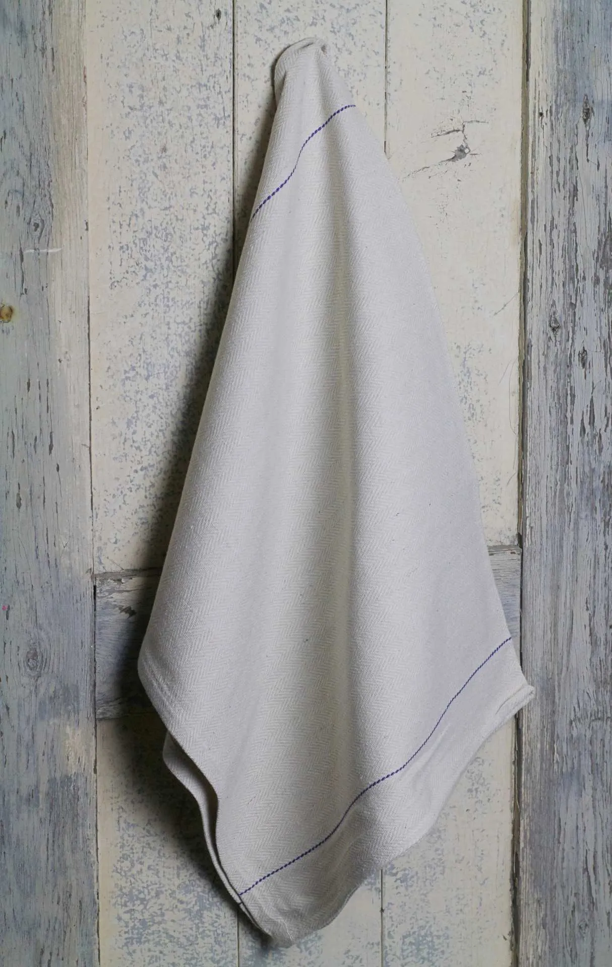 Utility Tea Towel - Blue stripe