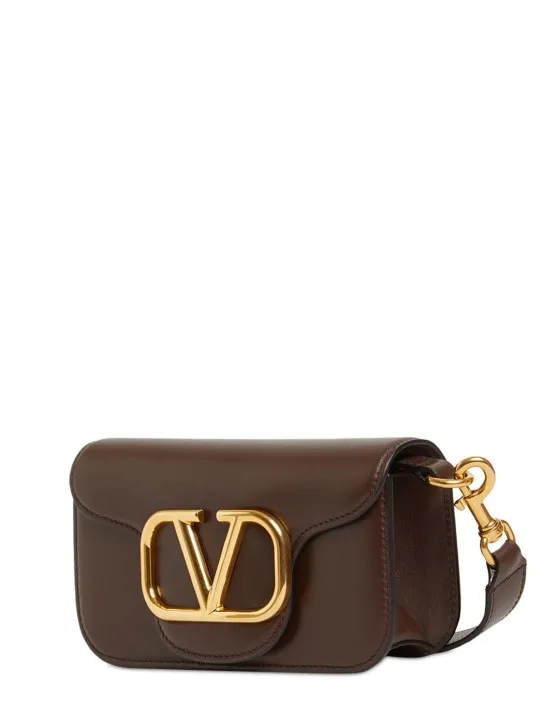 Valentino Garavani   Mini Locò leather crossbody bag 