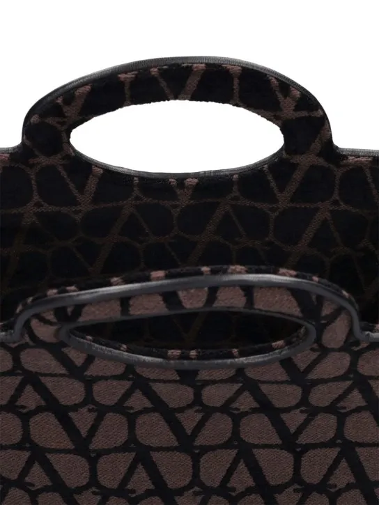 Valentino Garavani   Small Le Troisième monogram tote bag 