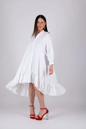 VANESA Linen Shirt summer Dress