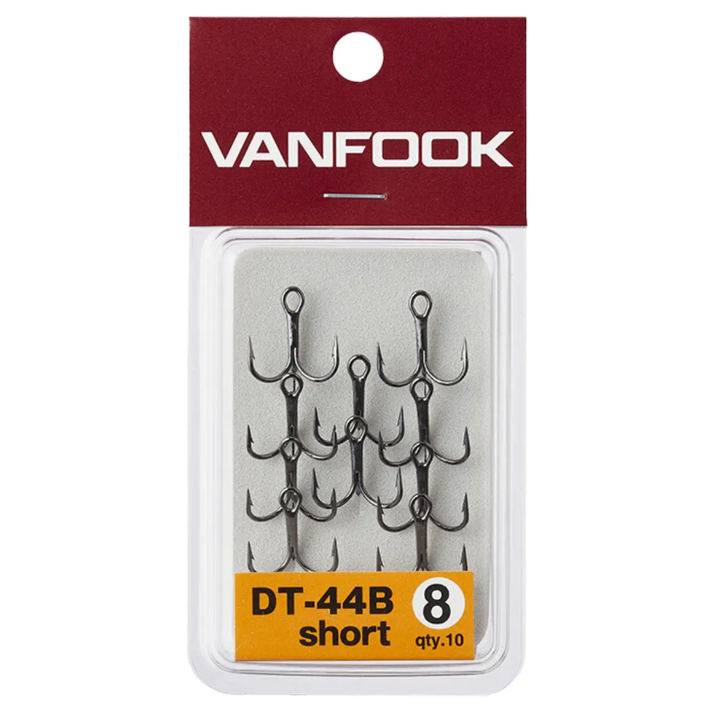 Vanfook DT-44B Short Shank Treble Hook