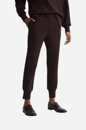 Varley The Slim Cuff Pant 25" in Coffee Bean