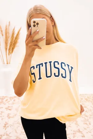 Varsity Relaxed Tee Vanilla
