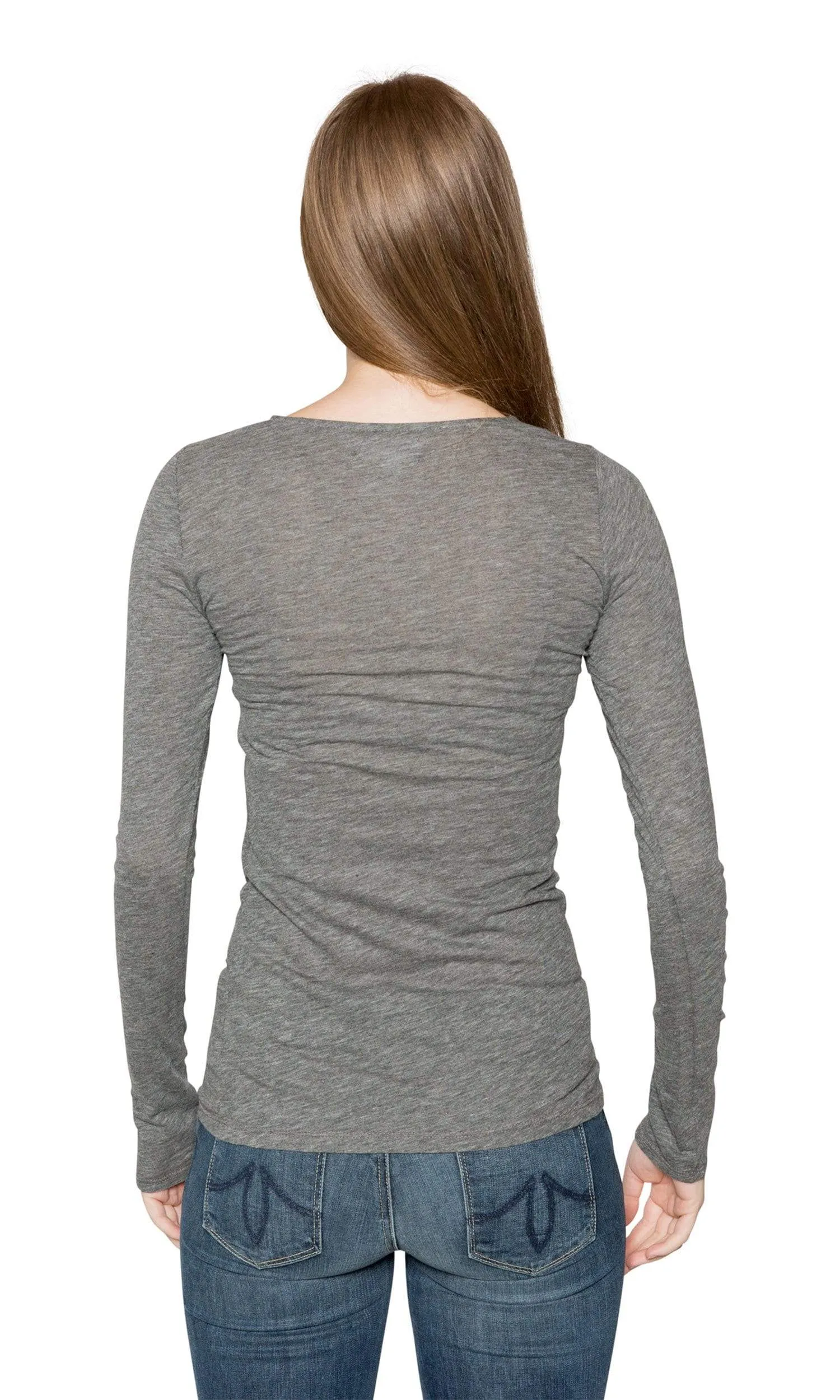 Velvet by Graham & Spencer Joni Gauzy Whisper Lace Up Tee