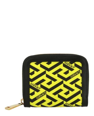 Versace La Greca Zip Wallet