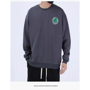 Versatile Loose Fit Thickened Trendy Plus Velvet Chic Plus Sweatshirt