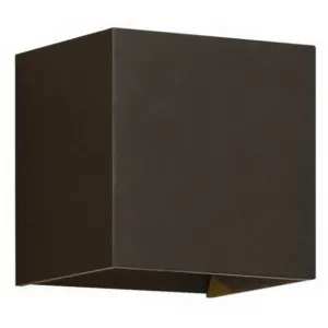 Vex 5 In. LED Outdoor Wall Sconce 554 Lumens 2700K Bronze Finish