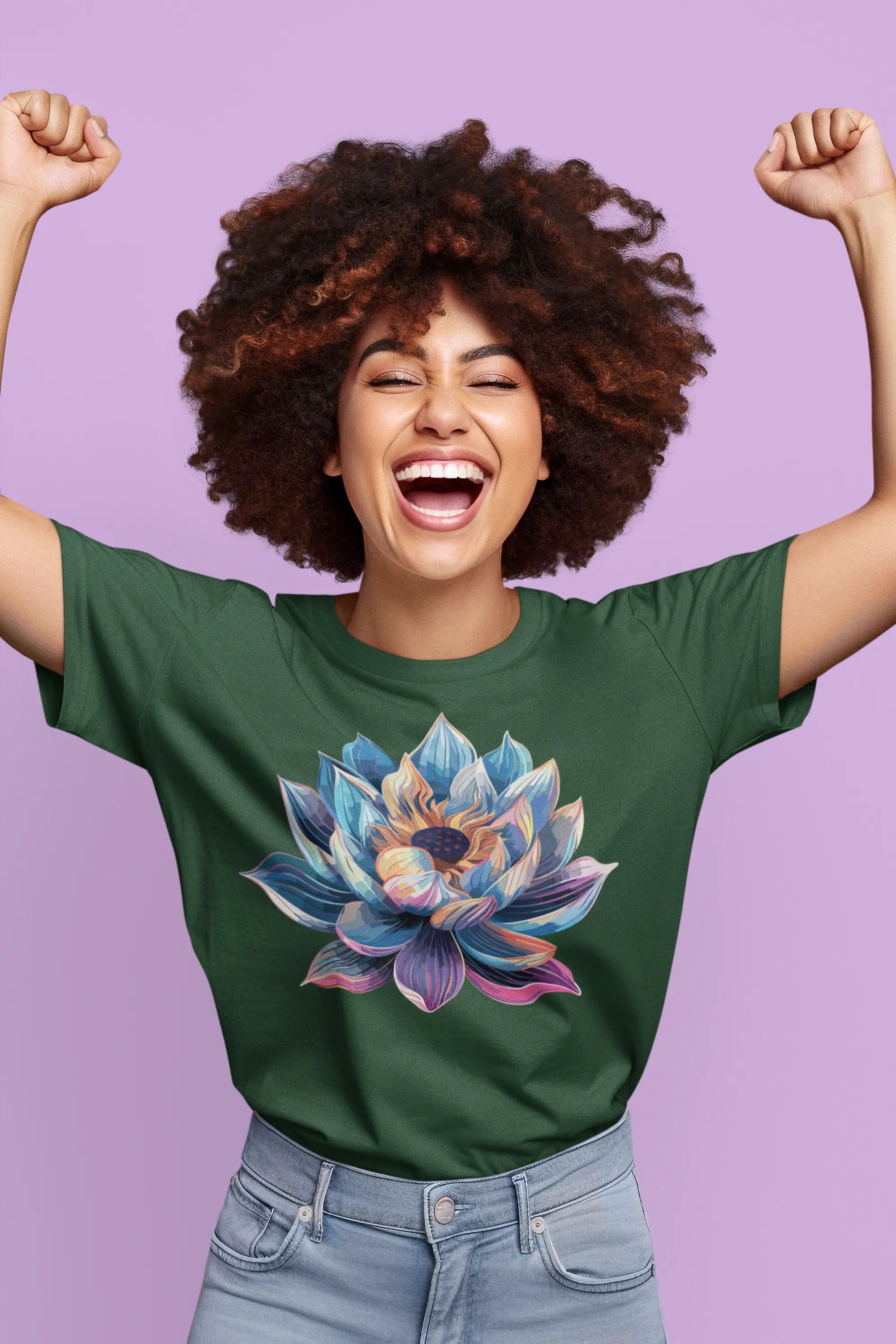 Vibrant Floral design Women's T-Shirt