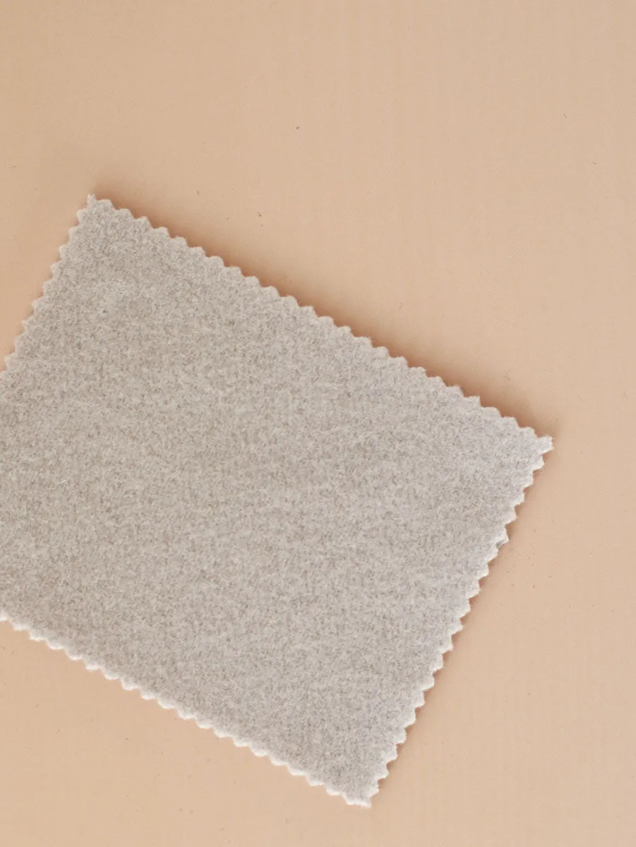 Victor Wool/Cashmere fleece - Mist