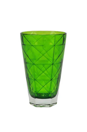 Vietri Prism Dark Green Tall Tumbler
