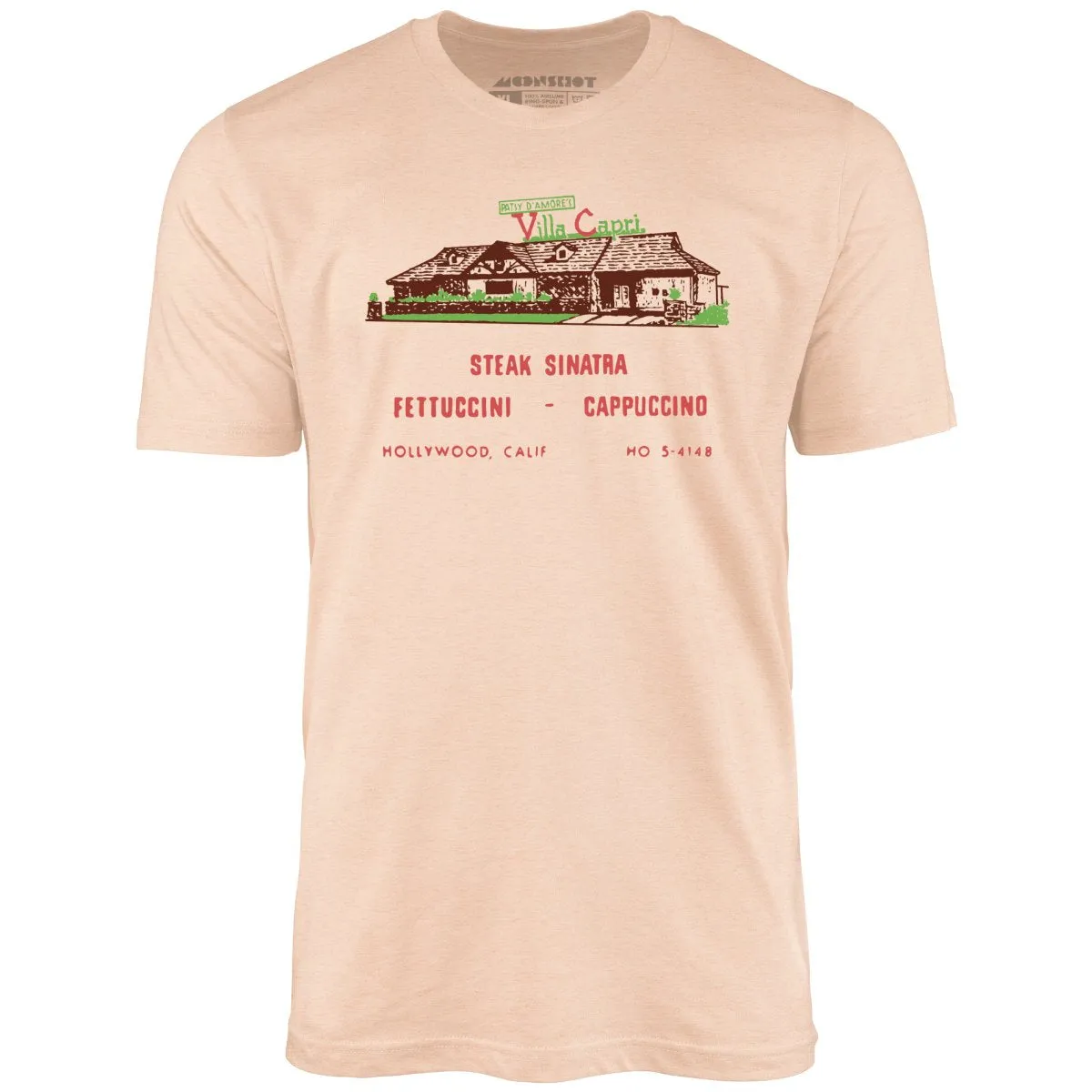 Villa Capri - Hollywood, CA - Vintage Restaurant - Unisex T-Shirt