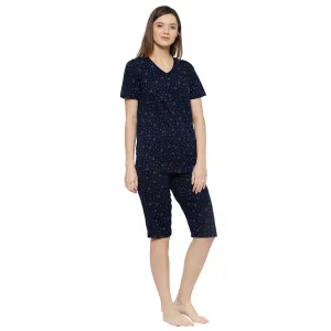 Vimal Jonney Blue Women's Night Suit