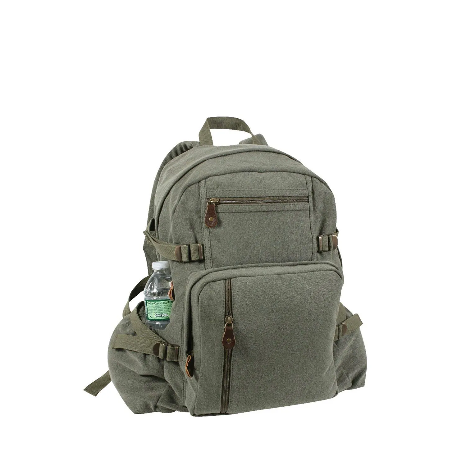 Vintage Canvas Jumbo Backpack
