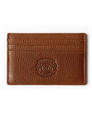 VINTAGE CHESTNUT LEATHER SLIM CREDIT CARD CASE