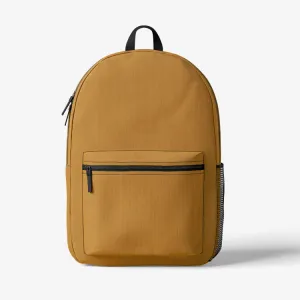 Vintage Gold Retro Colorful Print Trendy Backpack