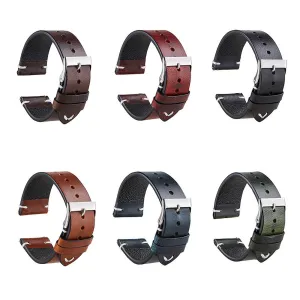 Vintage Oiled Leather Watch Straps Compatible with the Suunto Vertical