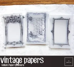 Vintage Papers | Vellum Paper