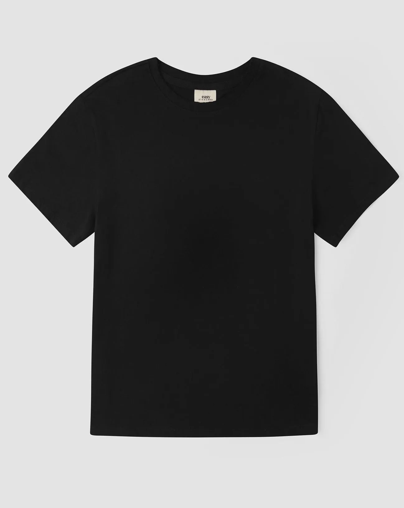 Vintage Relaxed Crew Neck T-Shirt (Jet Black)