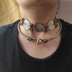 Vintage Tribal Delicate Statement Chokers