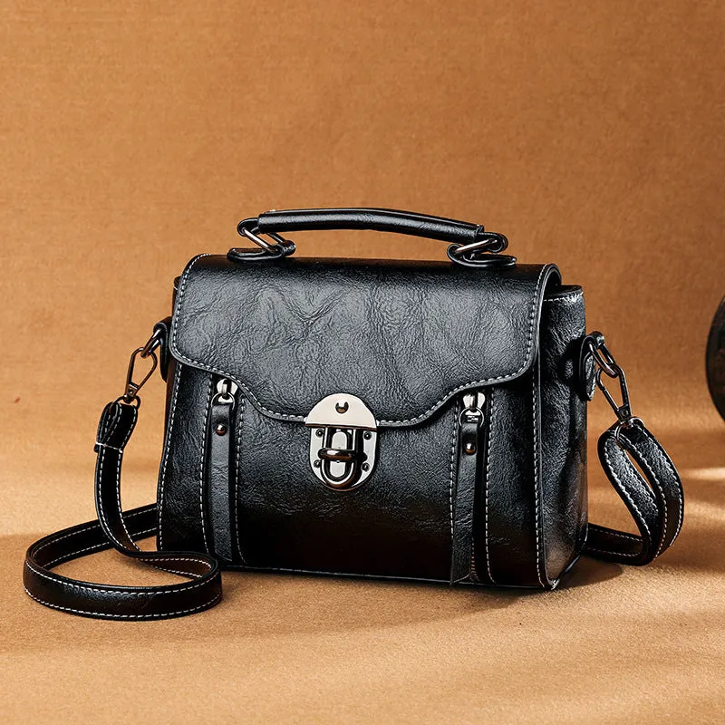 Vintage Vibe: Portable Shoulder Messenger Bag