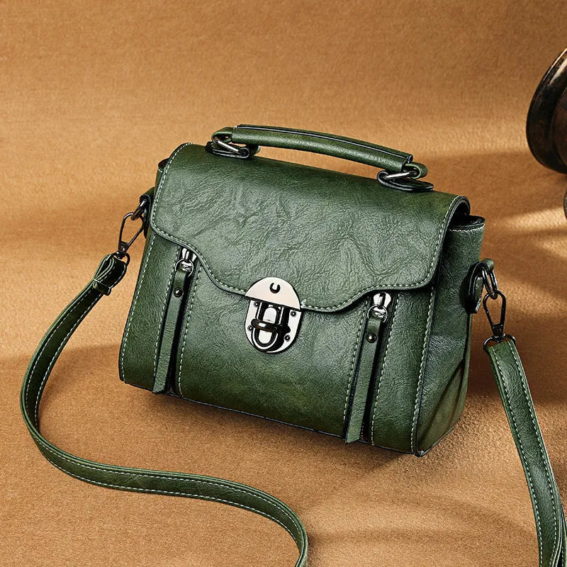 Vintage Vibe: Portable Shoulder Messenger Bag