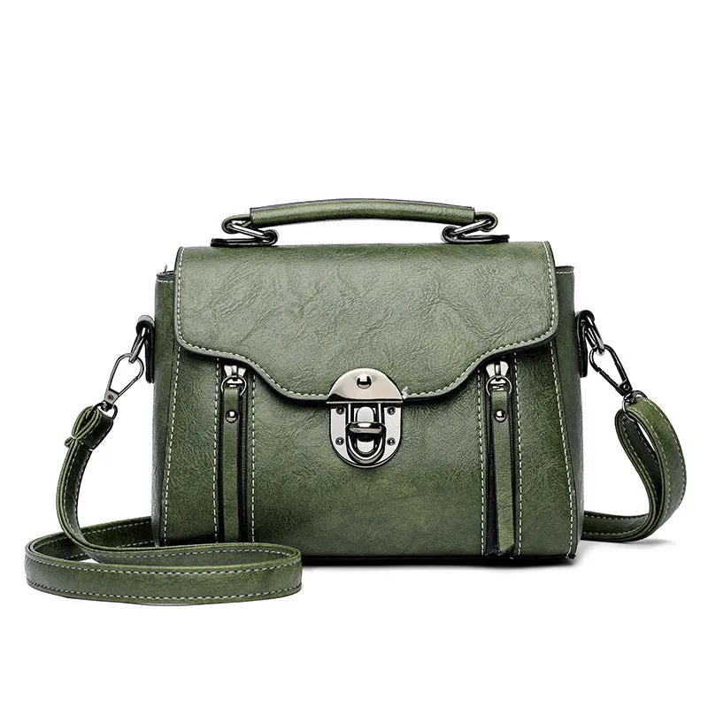 Vintage Vibe: Portable Shoulder Messenger Bag