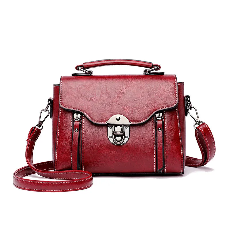 Vintage Vibe: Portable Shoulder Messenger Bag