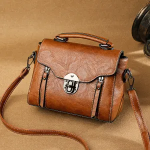 Vintage Vibe: Portable Shoulder Messenger Bag
