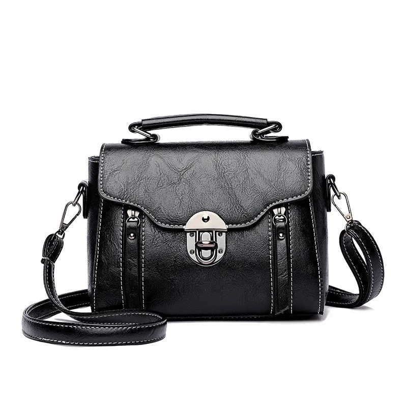 Vintage Vibe: Portable Shoulder Messenger Bag