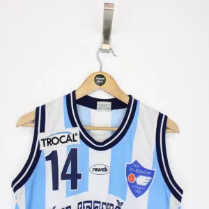 Vintage ZKK Zeljeznicar Sarajevo Basketball Vest Large
