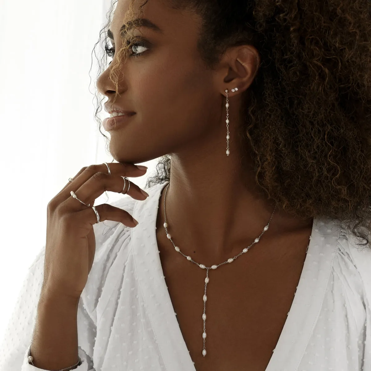 Vivian Drop Necklace