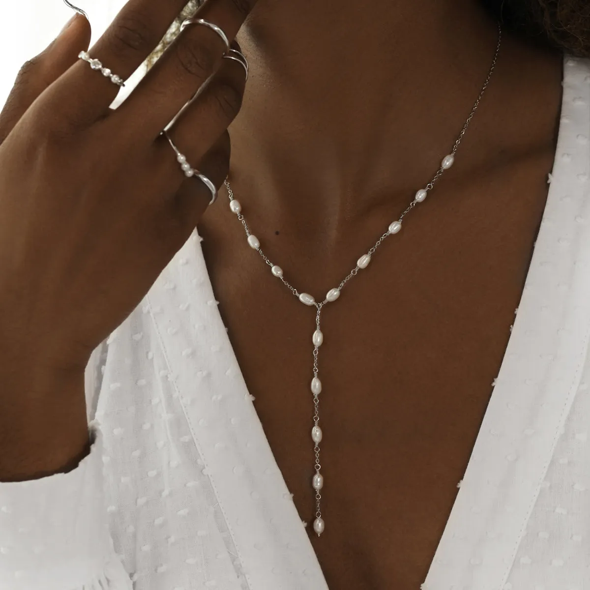 Vivian Drop Necklace
