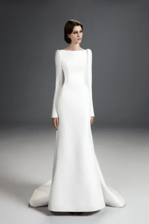 VRM378 - SCULPTED COLUMN GOWN