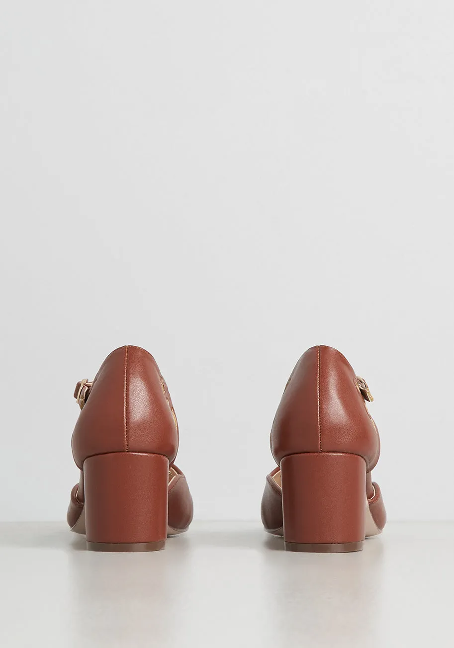 Walk Off With My Heart Ankle Strap Heel