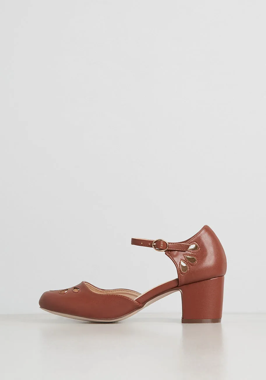 Walk Off With My Heart Ankle Strap Heel