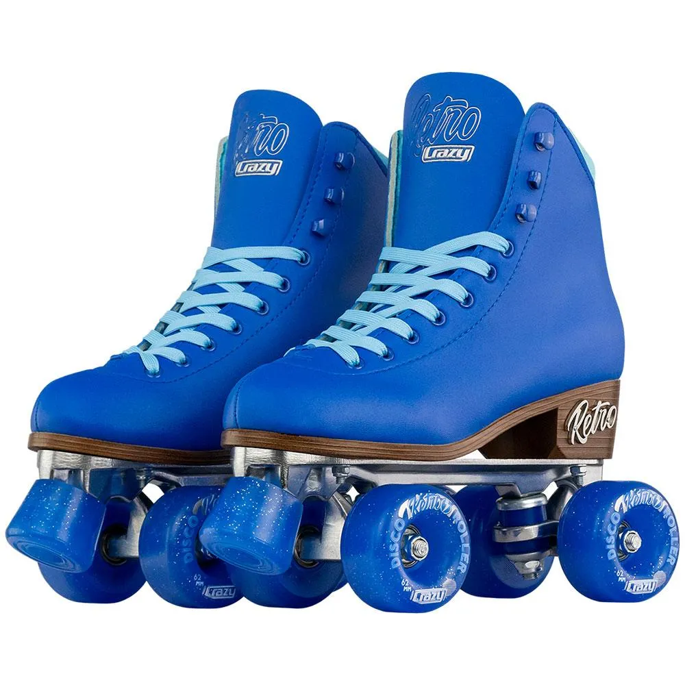 Warehouse Deal | RETRO Blue - Size Adjustable Roller Skates