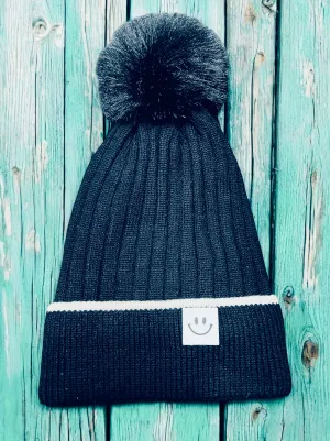 WARM AND HAPPY BEANIE