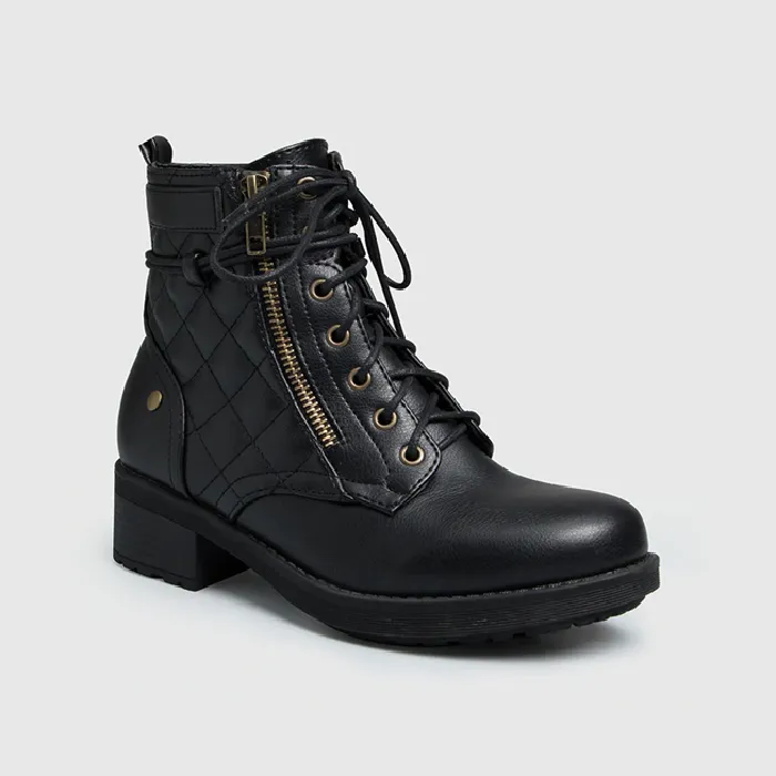 Warm Leather Martin Ankle Boots